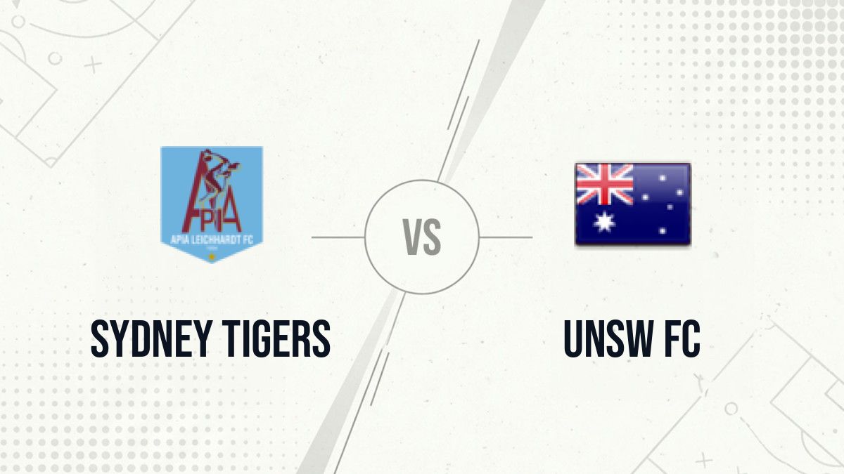 Pronostic Sydney Tigers UNSW FC