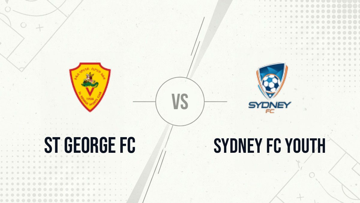 Pronostic St George FC Sydney FC Youth