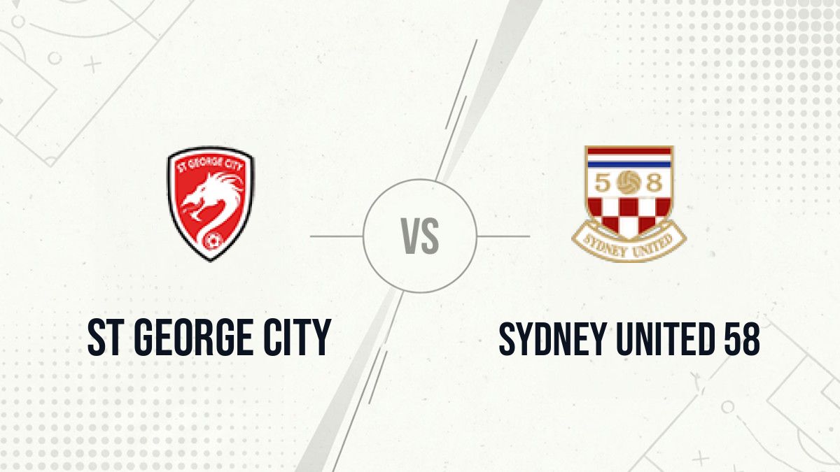 Pronostic St George City Sydney United 58