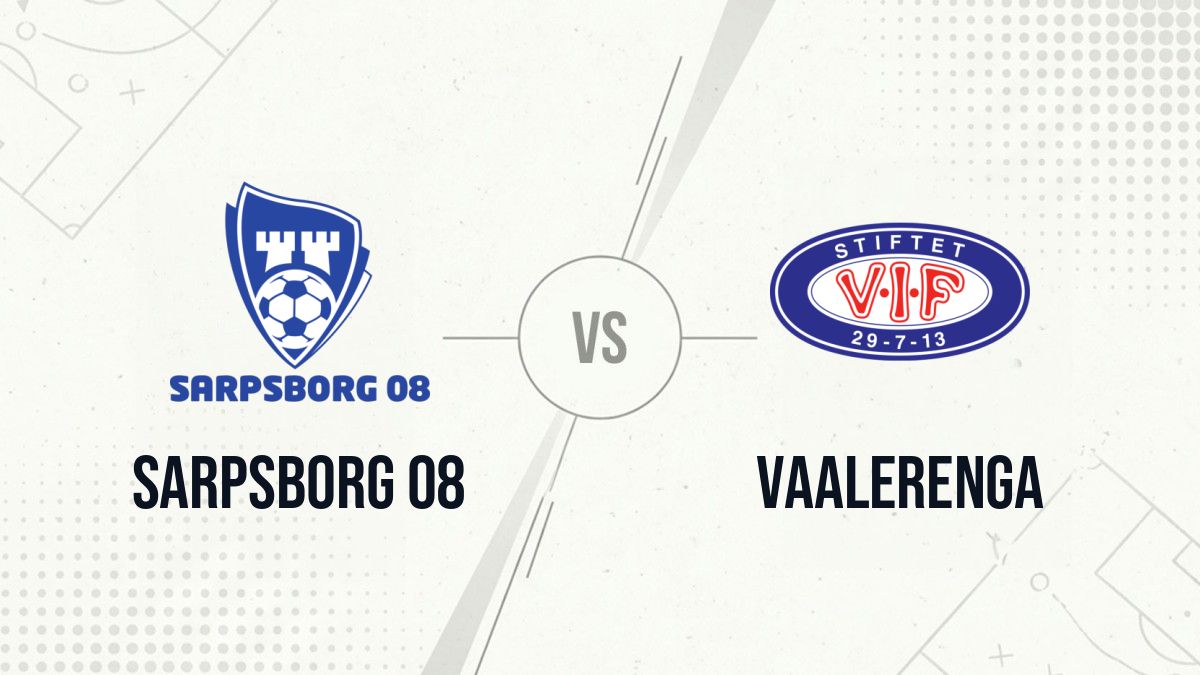 Pronostic Sarpsborg 08 Vaalerenga