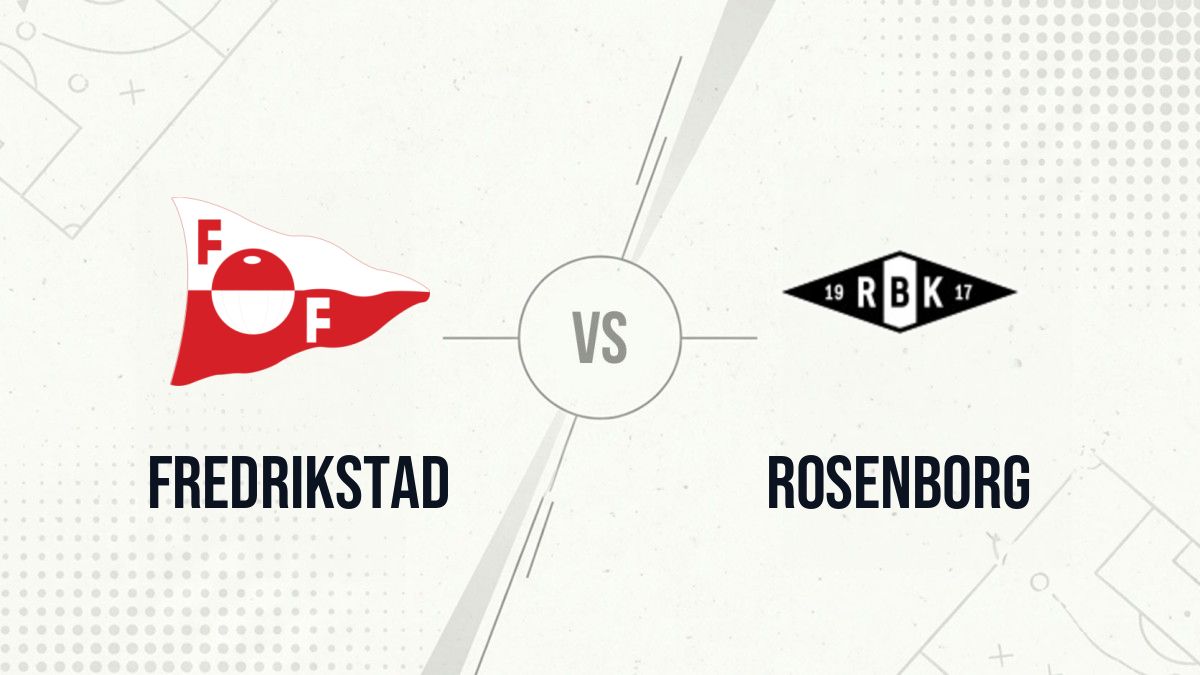 Pronostic Fredrikstad Rosenborg