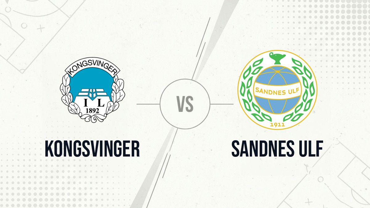 Pronostic Kongsvinger Sandnes Ulf