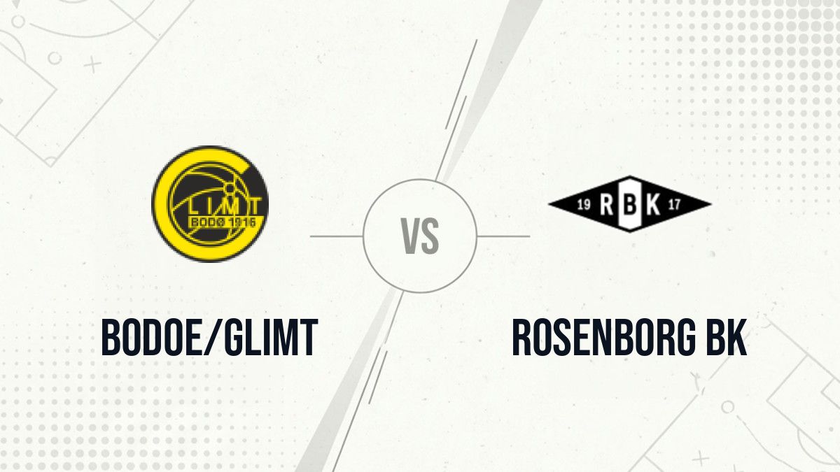 Pronostic Bodoe/Glimt Rosenborg BK