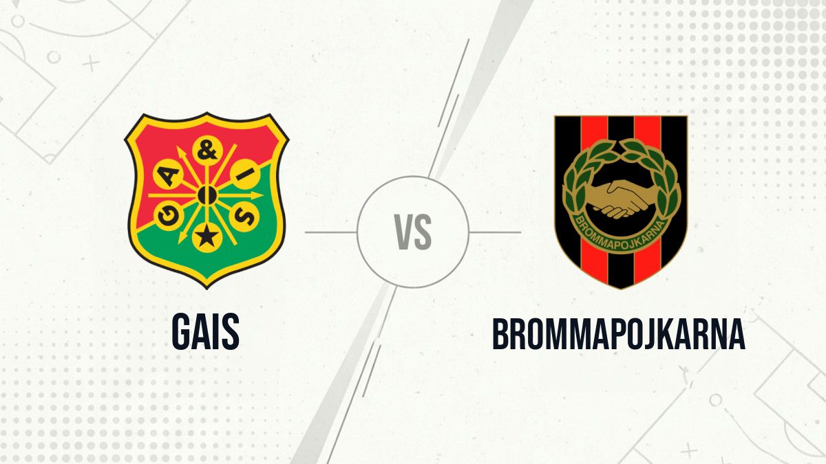 Pronostic GAIS Brommapojkarna