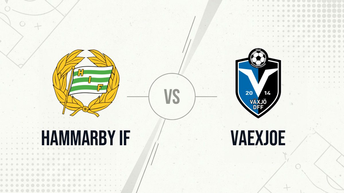 Pronostic Hammarby IF Vaexjoe