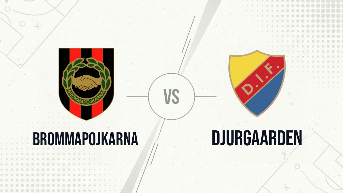 Pronostic Brommapojkarna Djurgaarden