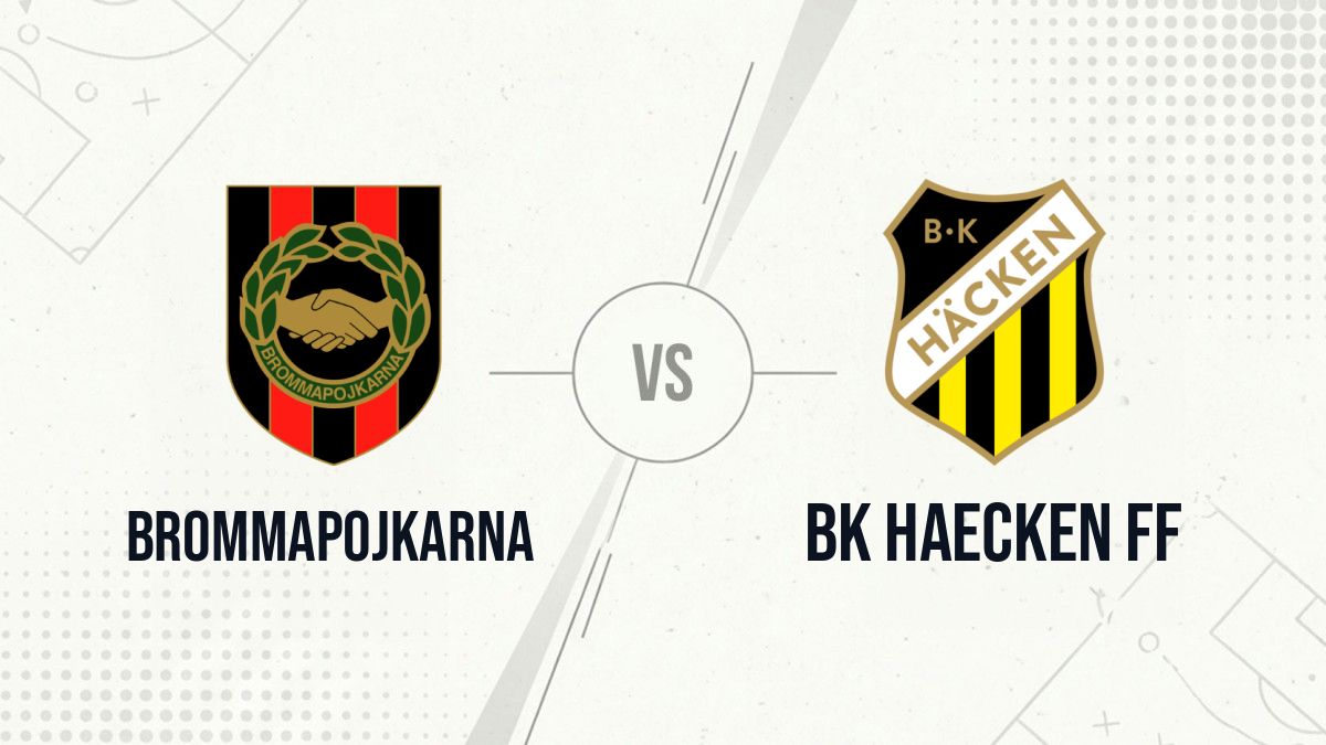 Pronostic Brommapojkarna BK Haecken FF