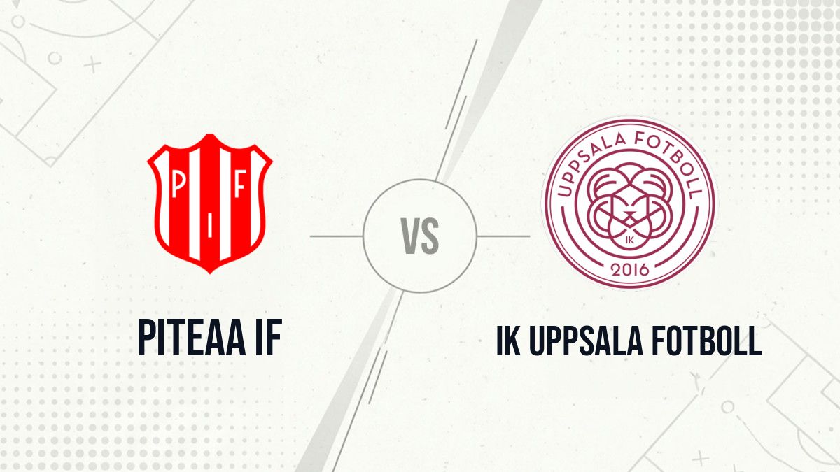 Pronostic Piteaa IF IK Uppsala Fotboll