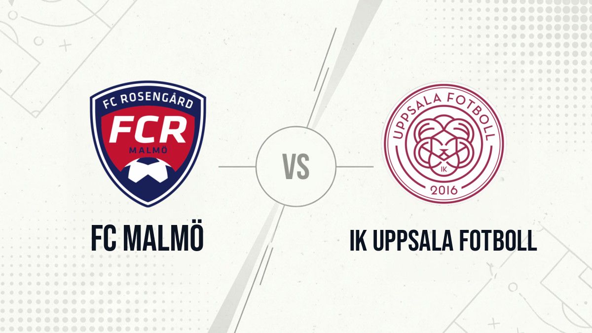 Pronostic FC Malmö IK Uppsala Fotboll