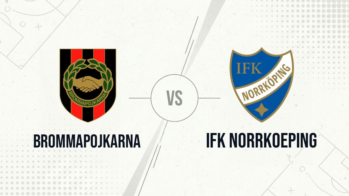 Pronostic Brommapojkarna IFK Norrkoeping