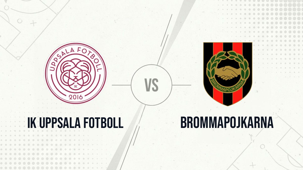 Pronostic IK Uppsala Fotboll Brommapojkarna