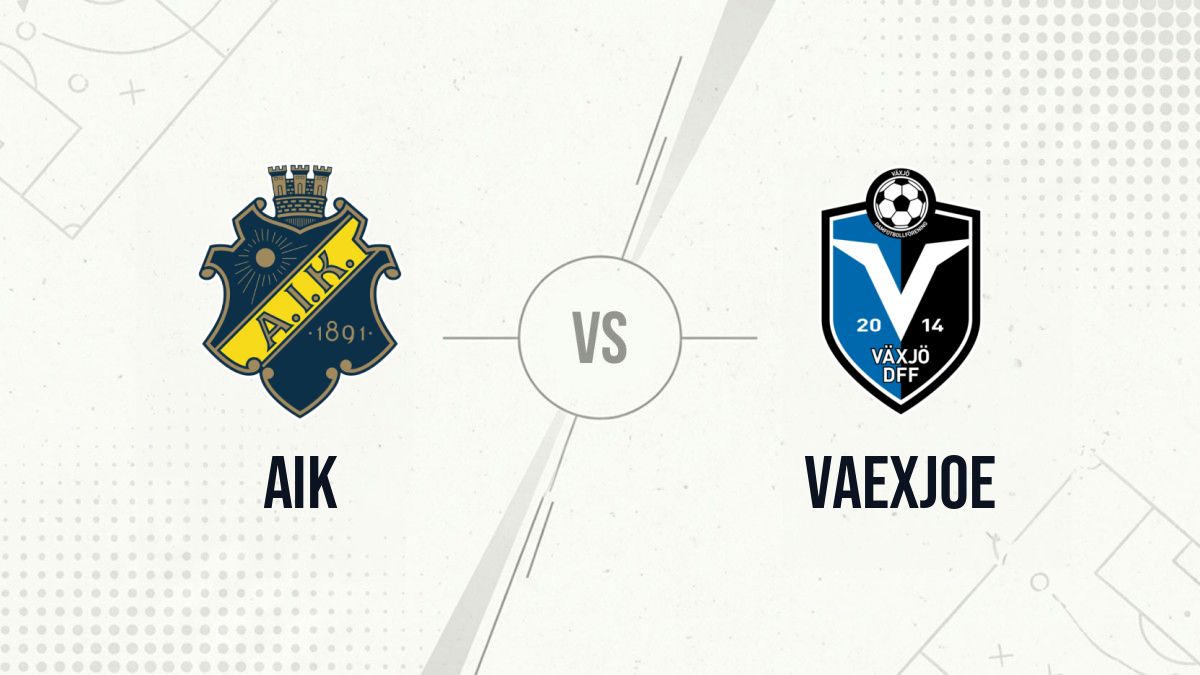Pronostic AIK Vaexjoe