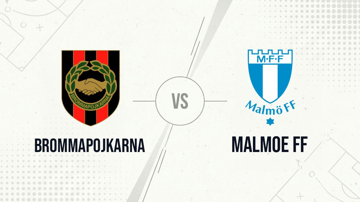 Pronostic Brommapojkarna Malmoe FF