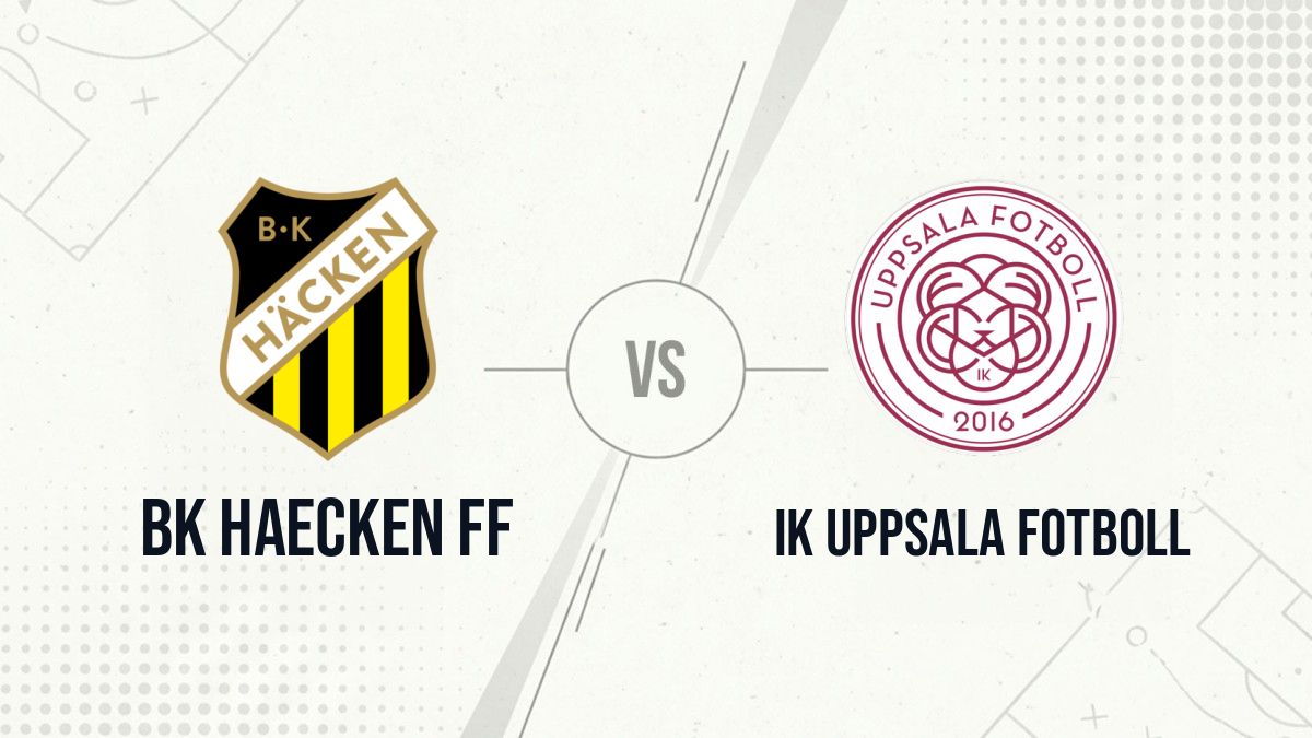 Pronostic BK Haecken FF IK Uppsala Fotboll