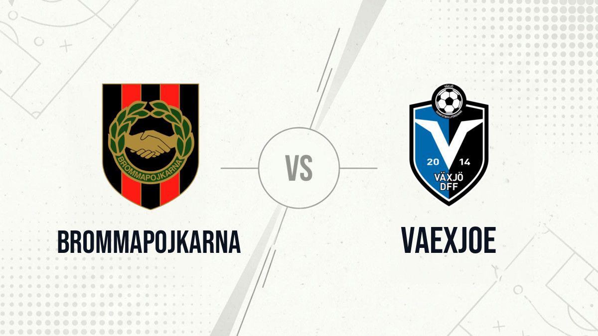 Pronostic Brommapojkarna Vaexjoe