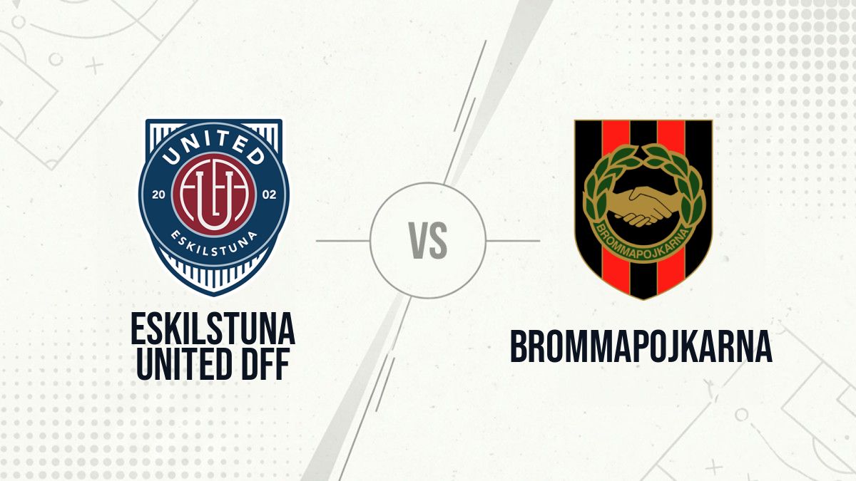 Pronostic Eskilstuna United DFF Brommapojkarna
