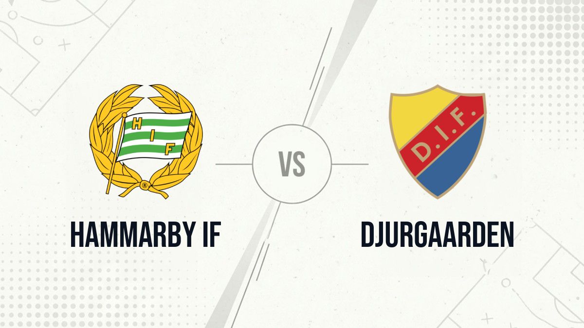 Pronostic Hammarby IF Djurgaarden