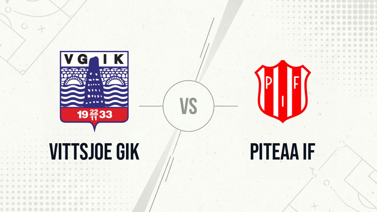 Pronostic Vittsjoe GIK Piteaa IF