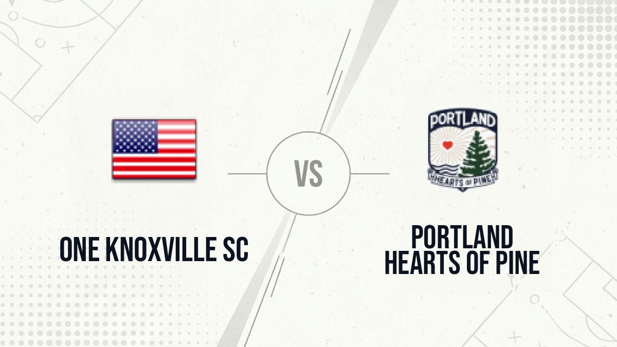 Pronostic One Knoxville SC Portland Hearts of Pine