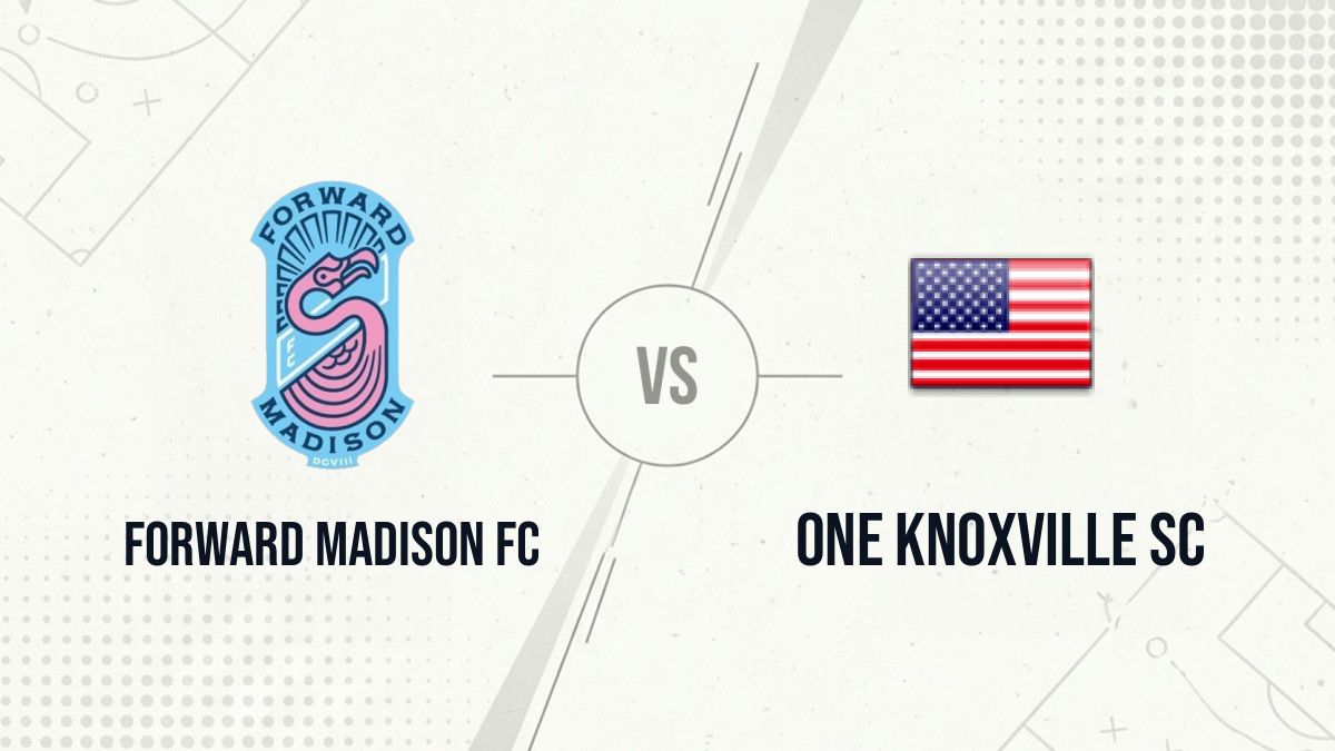 Pronostic Forward Madison FC One Knoxville SC