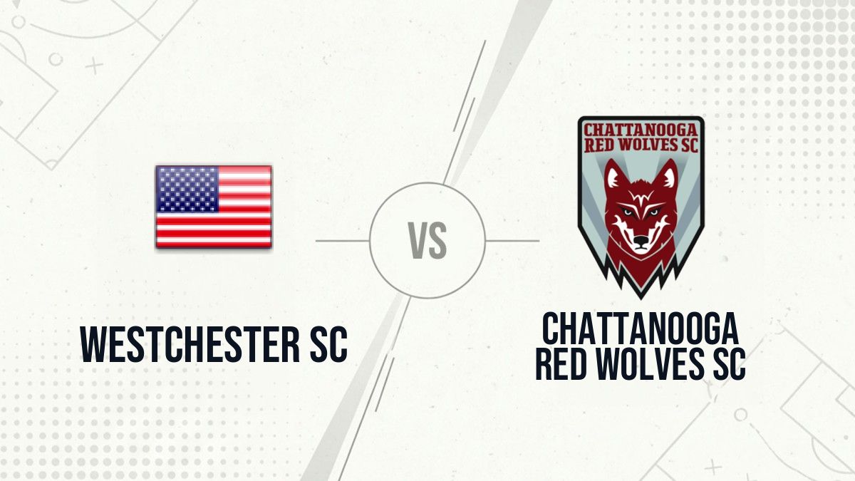 Pronostic Westchester SC Chattanooga Red Wolves SC