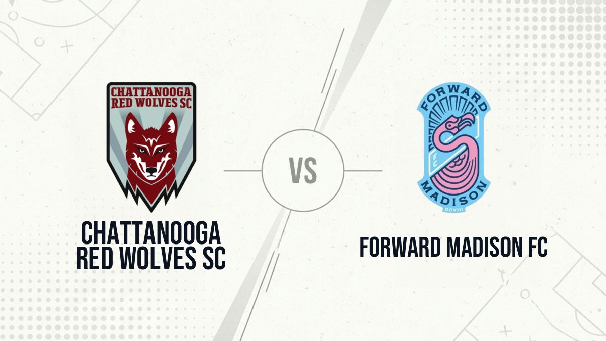 Pronostic Chattanooga Red Wolves SC Forward Madison FC
