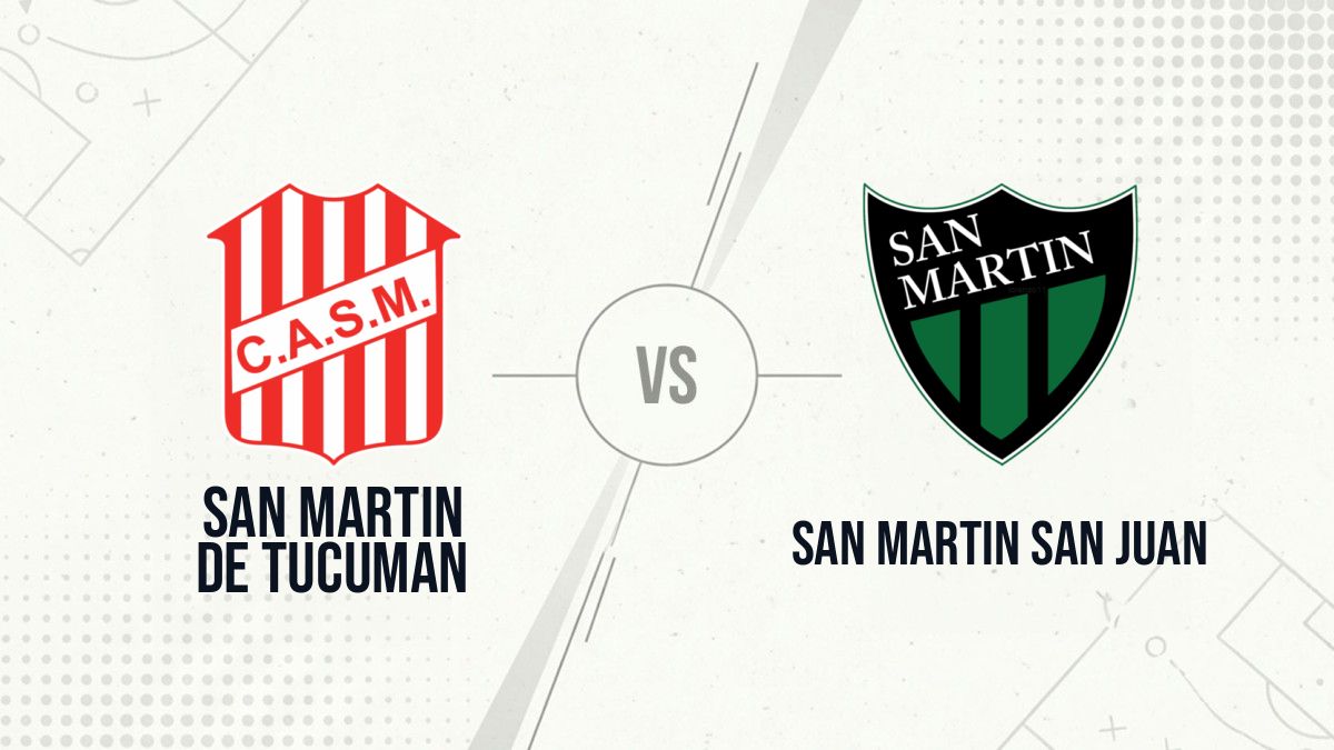Pronostic San Martin de Tucuman San Martin San Juan