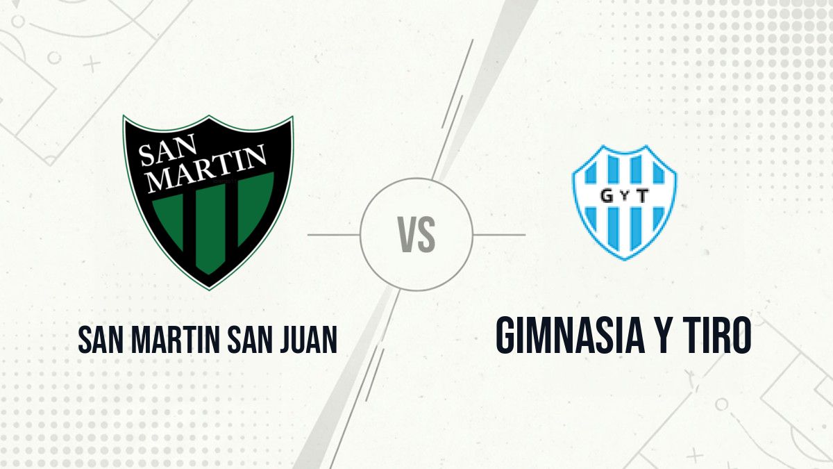Pronostic San Martin San Juan Gimnasia y Tiro