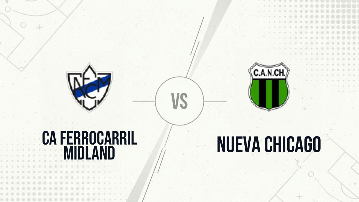 Pronostic CA Ferrocarril Midland Nueva Chicago