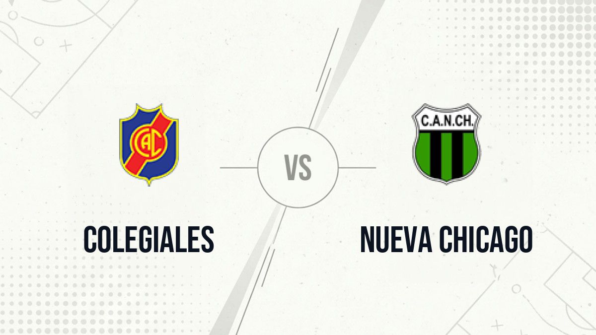 Pronostic Colegiales Nueva Chicago