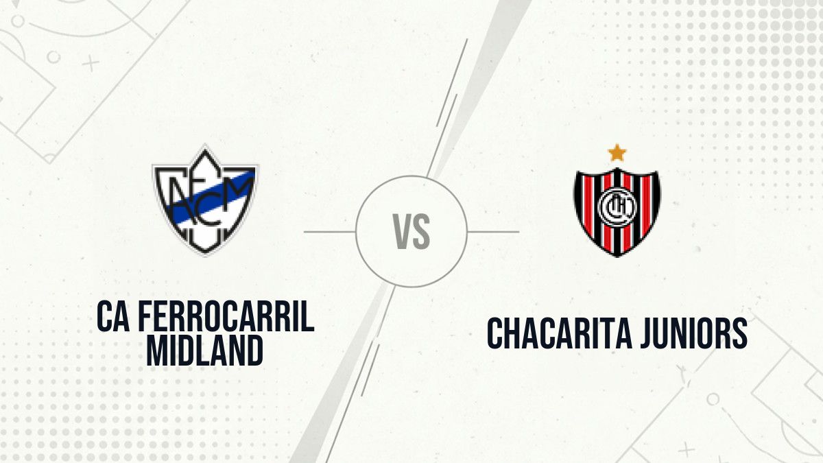 Pronostic CA Ferrocarril Midland Chacarita Juniors