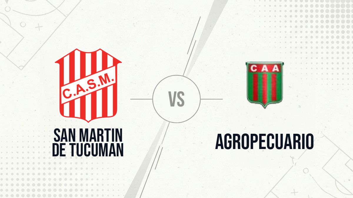 Pronostic San Martin de Tucuman Agropecuario