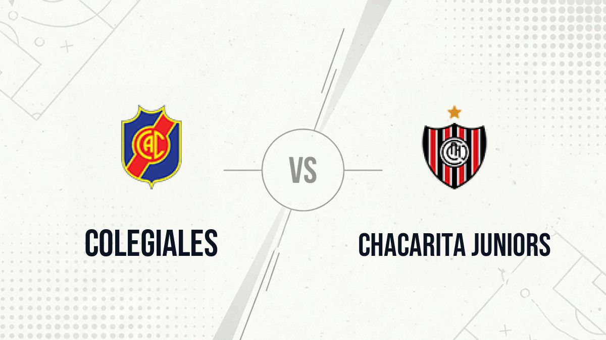 Pronostic Colegiales Chacarita Juniors