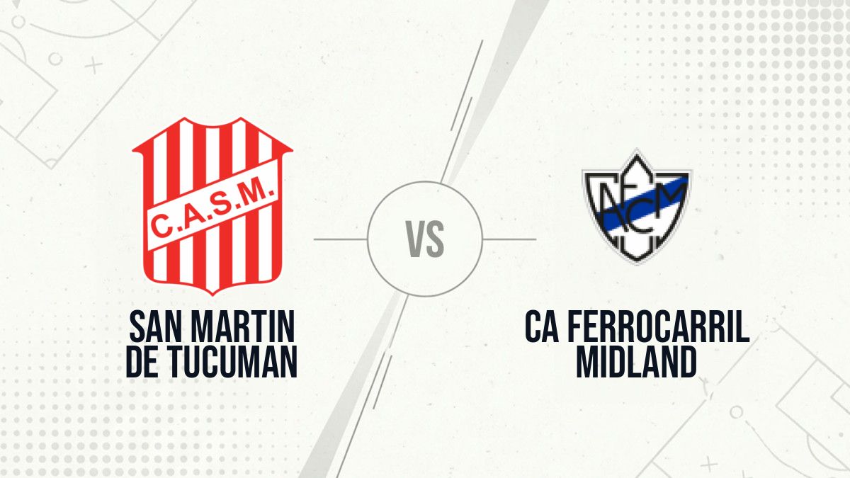 Pronostic San Martin de Tucuman CA Ferrocarril Midland
