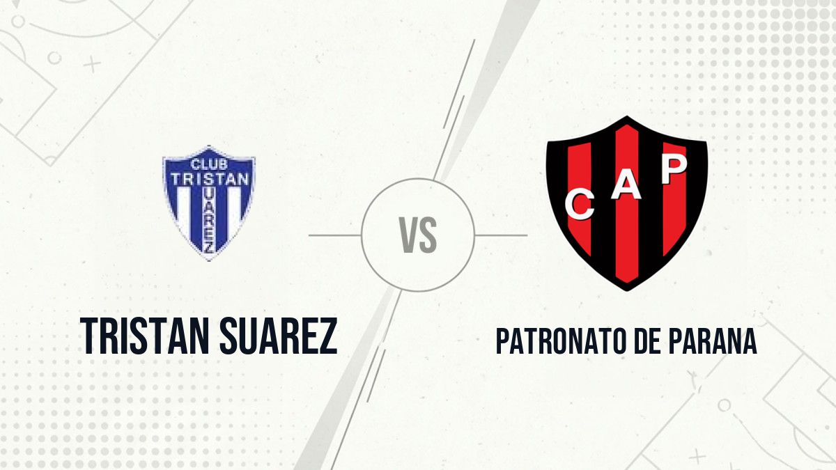 Pronostic Tristan Suarez Patronato de Parana