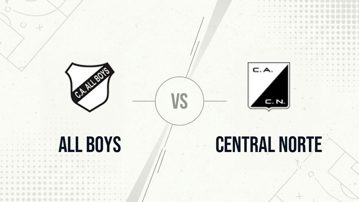 Pronostic All Boys Central Norte