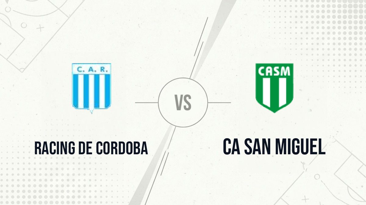Pronostic Racing de Cordoba CA San Miguel