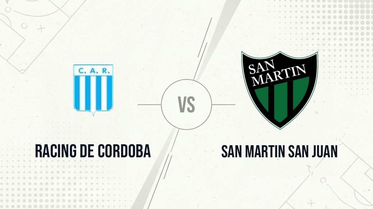 Pronostic Racing de Cordoba San Martin San Juan