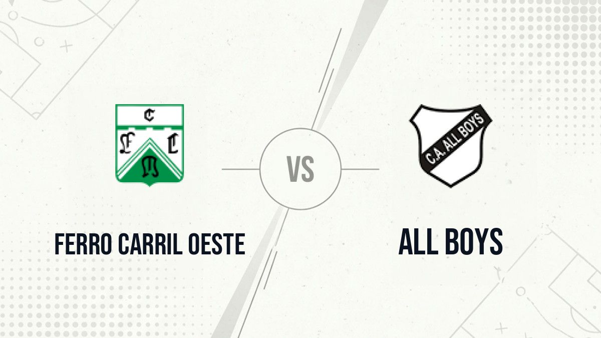 Pronostic Ferro Carril Oeste All Boys