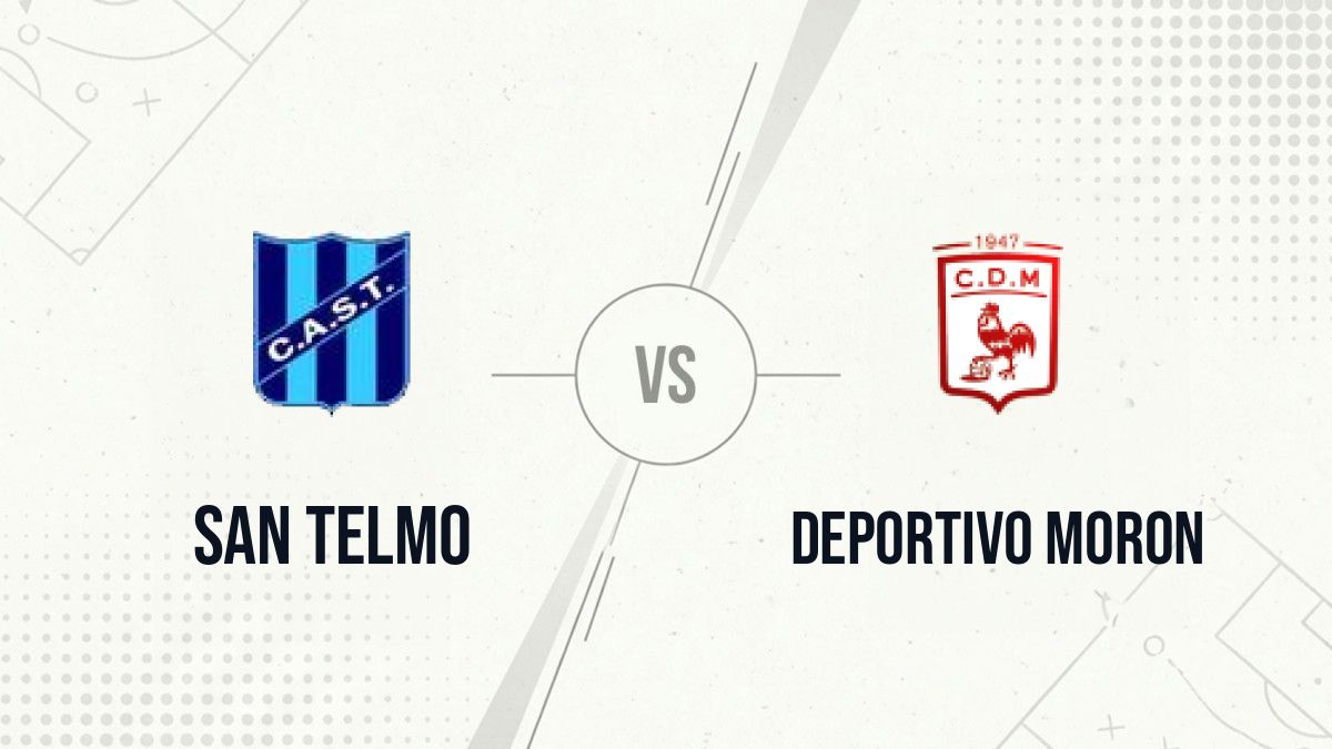 Pronostic San Telmo Deportivo Moron