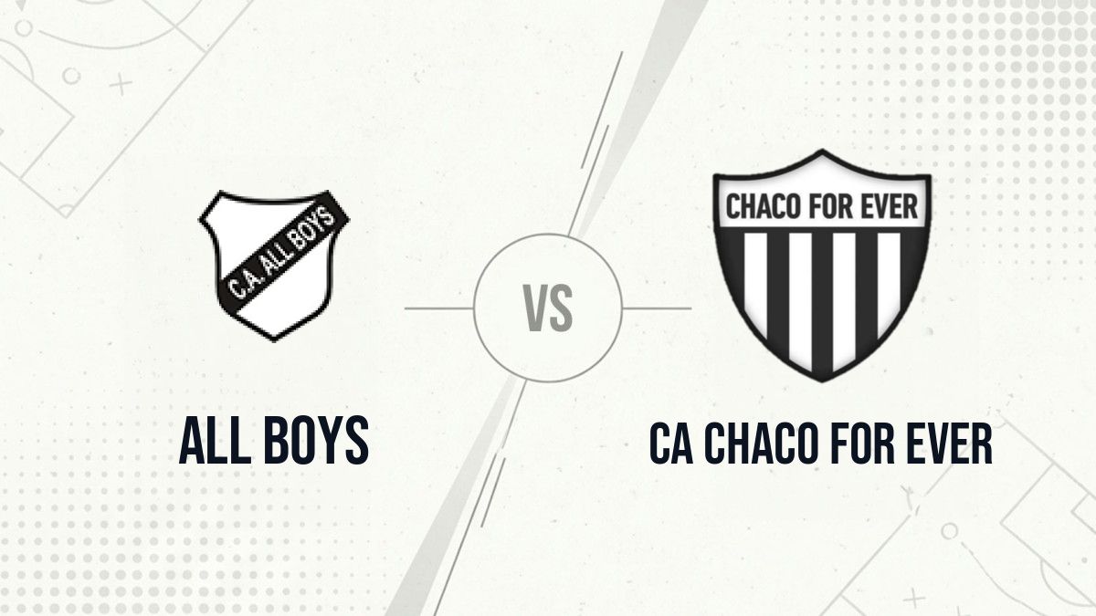 Pronostic All Boys CA Chaco For Ever