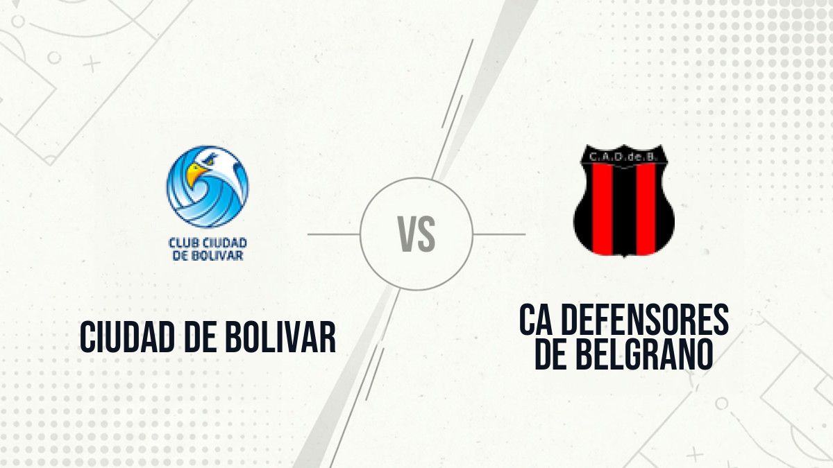 Pronostic Ciudad de Bolivar CA Defensores de Belgrano