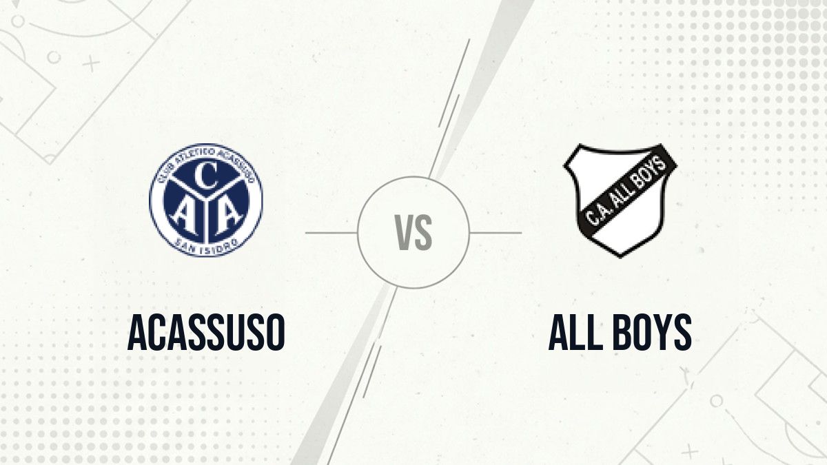 Pronostic Acassuso All Boys