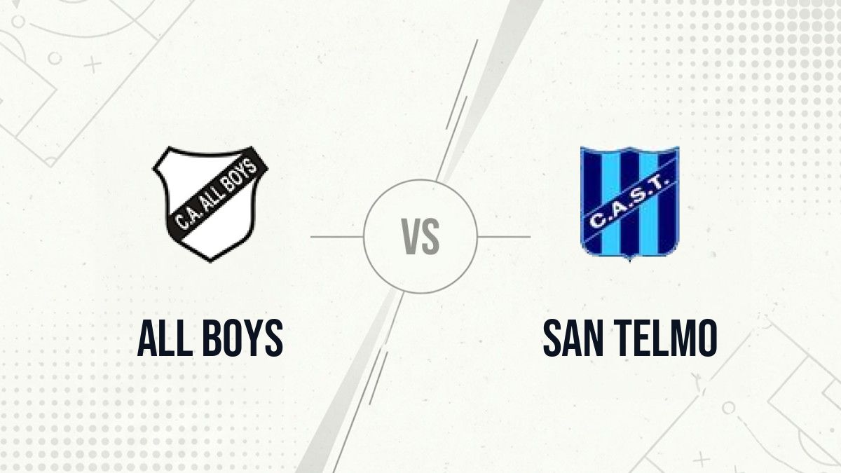 Pronostic All Boys San Telmo