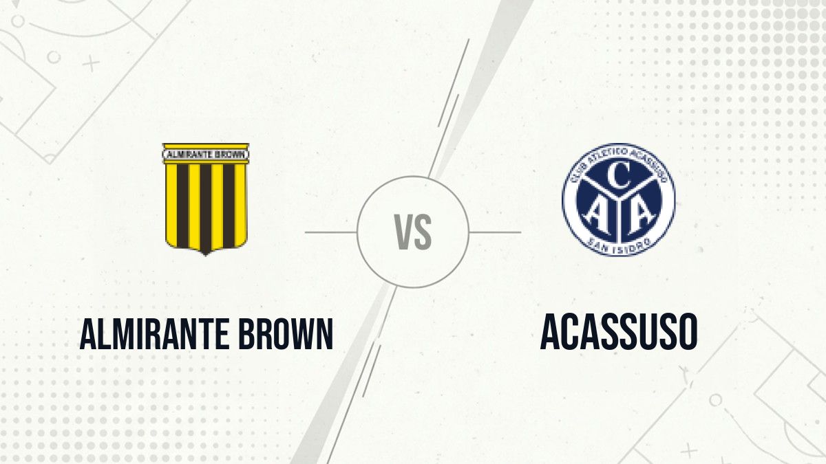 Pronostic Almirante Brown Acassuso