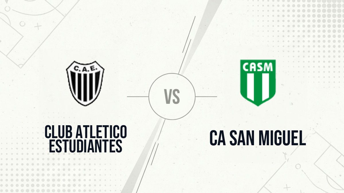 Pronostic Club Atletico Estudiantes CA San Miguel
