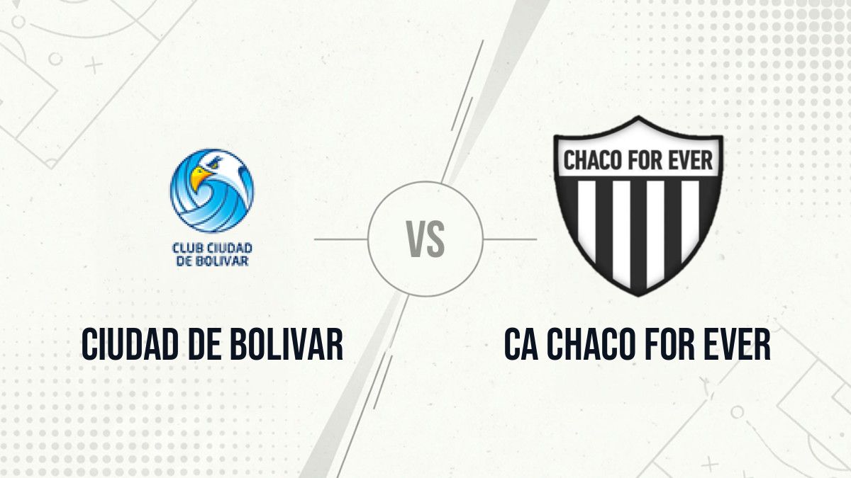 Pronostic Ciudad de Bolivar CA Chaco For Ever
