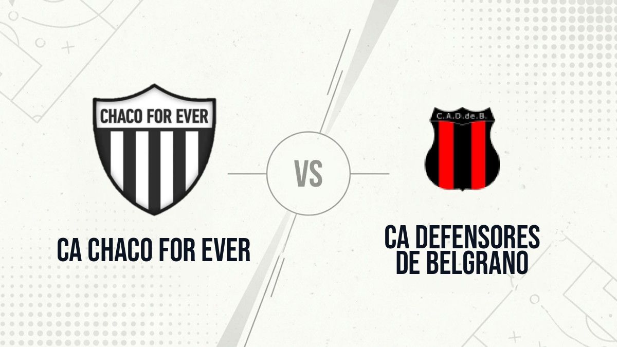 Pronostic CA Chaco For Ever CA Defensores de Belgrano
