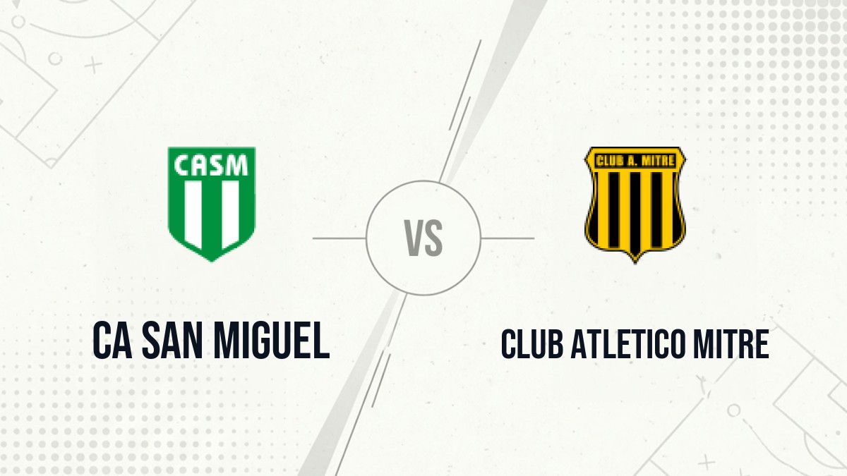 Pronostic CA San Miguel Club Atletico Mitre