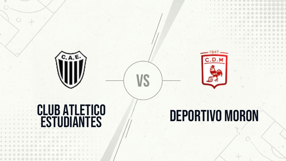 Pronostic Club Atletico Estudiantes Deportivo Moron